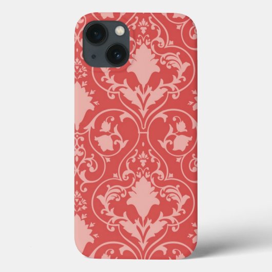 Coques Case-Mate iPhone Papier peint à défilement antique (Verso)