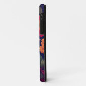 Coques Case-Mate iPhone Papier peint à motifs floraux (Dos/Gauche)