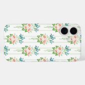 Coques Case-Mate iPhone Papier peint baroque Bouquet de fleurs... (Verso (horizontal))