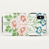 Coques Case-Mate iPhone Papier peint baroque Bouquet de fleurs... (Dos (Horizontal))