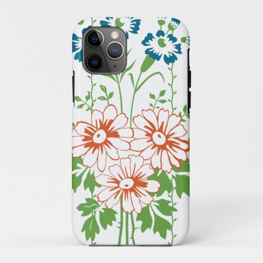Coques Case-Mate iPhone Papier peint baroque Bouquet de fleurs... (Dos)