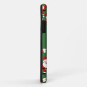 Coques Case-Mate iPhone Papier peint de Noël Père Noël (Dos/Droite)