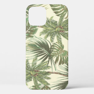 Case-Mate iPhone Case Papier peint de palmes Vintages Feuilles tropicale