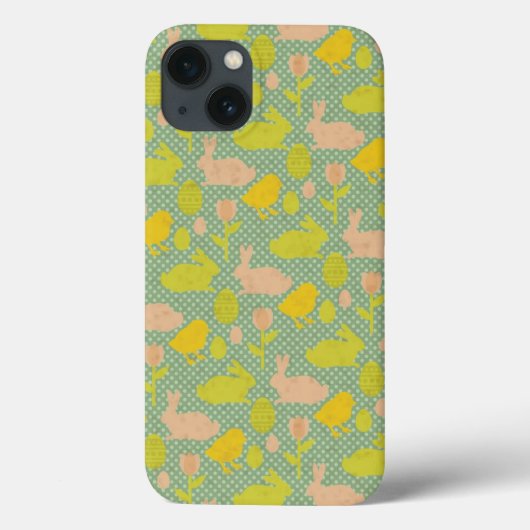 Coques Case-Mate iPhone Papier peint de Pâques (Verso)