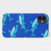Coques Case-Mate iPhone Papier peint de requin (Dos (Horizontal))