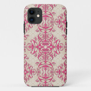 Case-Mate iPhone Case Papier peint de style victorien antique en damas d