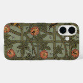 Coques Case-Mate iPhone Papier peint en treillis William Morris (Verso (horizontal))