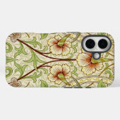 Coques Case-Mate iPhone Papier peint fleur classique jonquille de William (Verso (horizontal))