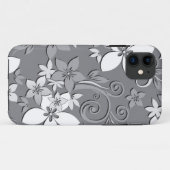 Coques Case-Mate iPhone papier peint fleurs 2 (Dos (Horizontal))