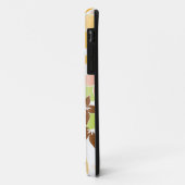 Coques Case-Mate iPhone papier peint fleurs 5 (Dos/Gauche)