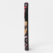 Coques Case-Mate iPhone Papier peint fleurs 7 (Dos/Gauche)