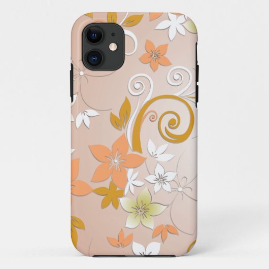 Coques Case-Mate iPhone papier peint fleurs 8 (Dos)