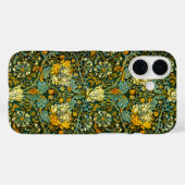 Coques Case-Mate iPhone Papier peint floral Chèvrefeuille Or de William Mo (Verso (horizontal))