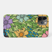 Coques Case-Mate iPhone Papier peint floral de charme (Dos (Horizontal))