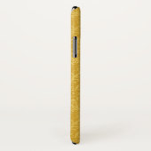 Coques Case-Mate iPhone Papier peint floral d'or de luxe (Dos/Droite)