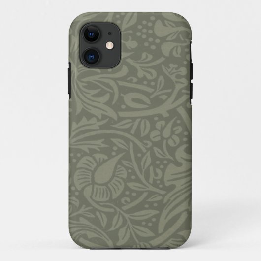 Coques Case-Mate iPhone Papier peint floral Narcisse William Morris (Dos)