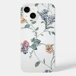 Coque Pour iPhone 14 Papier peint floral vintage