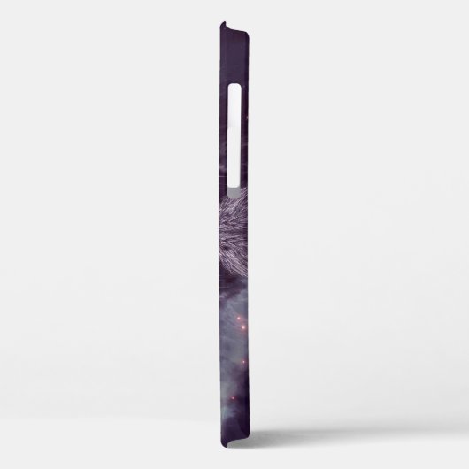 Coques Case-Mate iPhone Papier peint Galaxy Lion Face Art (Verso / Gauche)