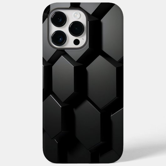 Coques Case-Mate iPhone Papier peint Hexagon (Verso)