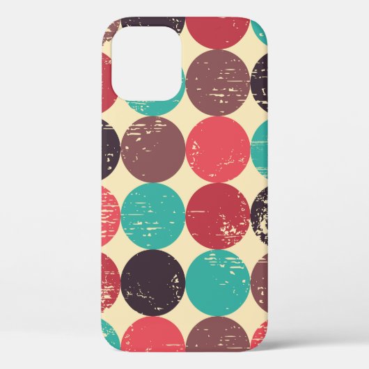 Coques Case-Mate iPhone Papier peint Motif du cercle magnifique (Verso)
