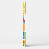 Coques Case-Mate iPhone Papier peint patchwork en tissu de chat amusant, c (Verso / Droite)