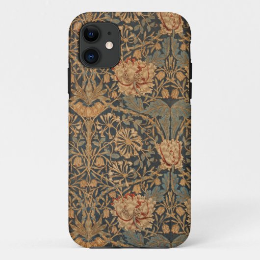 Coques Case-Mate iPhone Papier peint riche au chèvrefeuille de William Mor (Dos)