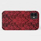 Coques Case-Mate iPhone Papier peint rouge 2 (Dos (Horizontal))