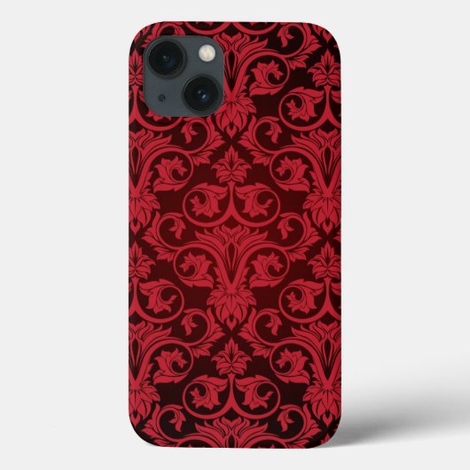 Coques Case-Mate iPhone Papier peint rouge 2 (Verso)
