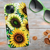 Coques Case-Mate iPhone Papier peint tournesol