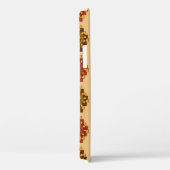 Coques Case-Mate iPhone Papier peint tribal, design artistique ethnique. (Verso / Droite)