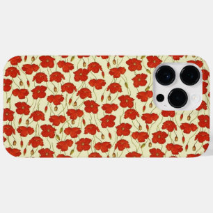 Coques Pour iPhone Papier peint vintage Poppies