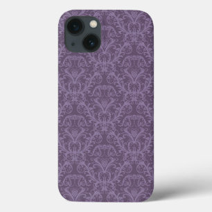 Etui iPhone 13 Papier peint violet de luxe