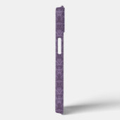 Coques Case-Mate iPhone Papier peint violet de luxe (Verso / Droite)