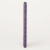 Coques Case-Mate iPhone Papier peint violet luxueux (Dos/Droite)
