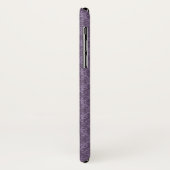 Coques Case-Mate iPhone Papier peint violet luxueux (Dos/Gauche)