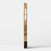 Coques Case-Mate iPhone Papier Recyclé : Texture écologique. (Verso / Gauche)