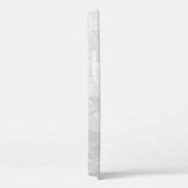 Coques Case-Mate iPhone Papier ridé blanc texture mignonne (Verso / Droite)