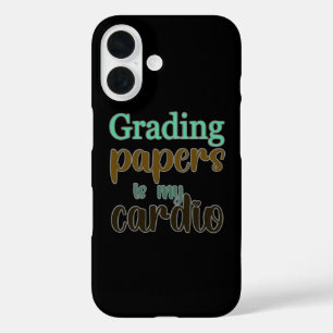 Coques iPhone 16 Papiers de classement est mon cadeau Cardio pour l