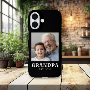 Coques iPhone 16 Papiers de typographie établie par grand-père Phot