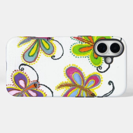 Coques Case-Mate iPhone Papillon (Verso (horizontal))