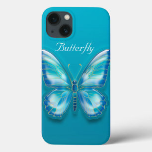 Etui iPhone 13 Papillon