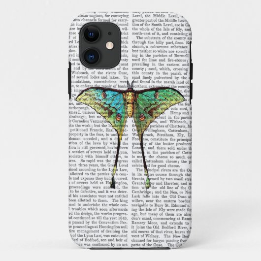 Coques Case-Mate iPhone Papillon 2 (Dos)