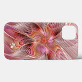 Coques Case-Mate iPhone Papillon Abstrait Lettres Initiales d'Art Fractal  (Verso (horizontal))