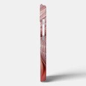 Coques Case-Mate iPhone Papillon Abstrait Lettres Initiales d'Art Fractal  (Verso / Gauche)