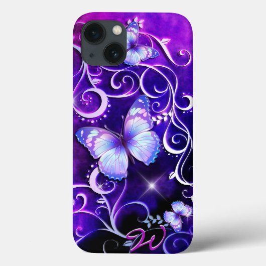 Coques Case-Mate iPhone Papillon Art 3 (Verso)