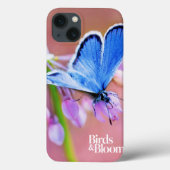 Coques Case-Mate iPhone Papillon Azure (Verso)