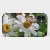 Coques Case-Mate iPhone Papillon blanc Peacock (Dos (Horizontal))