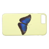 Coques Case-Mate iPhone Papillon bleu (Dos (Horizontal))