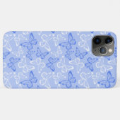 Coques Case-Mate iPhone Papillon bleu (Dos (Horizontal))