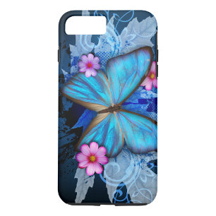 Case-Mate iPhone Case Papillon bleu